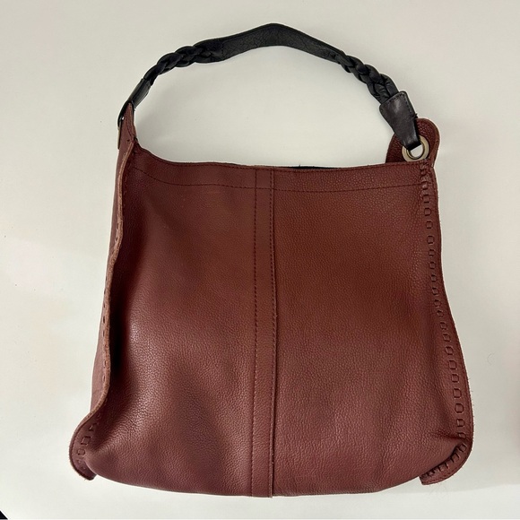 Lucky Brand Leather Bucket Bag - Picture 2 of 12
